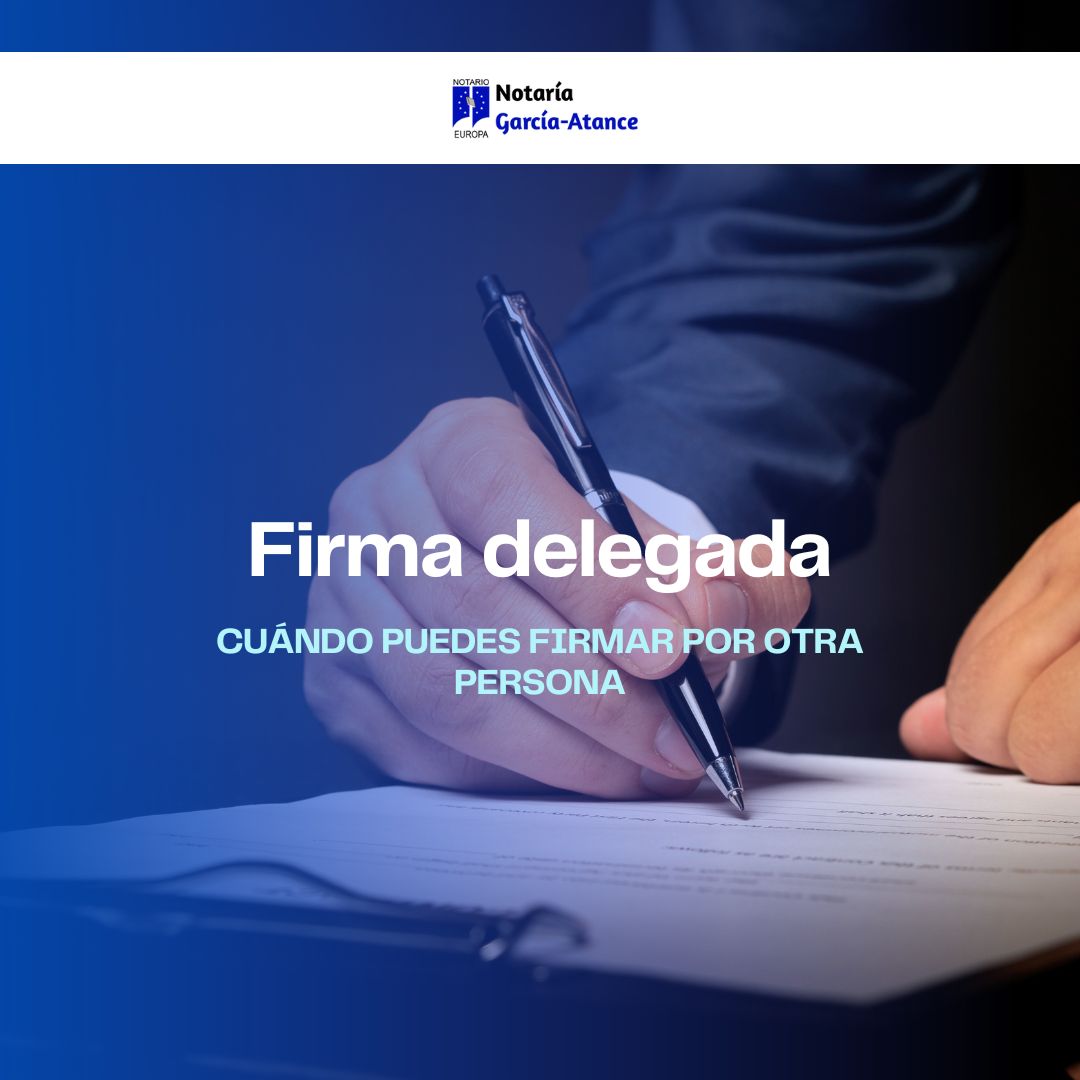 firma delegada