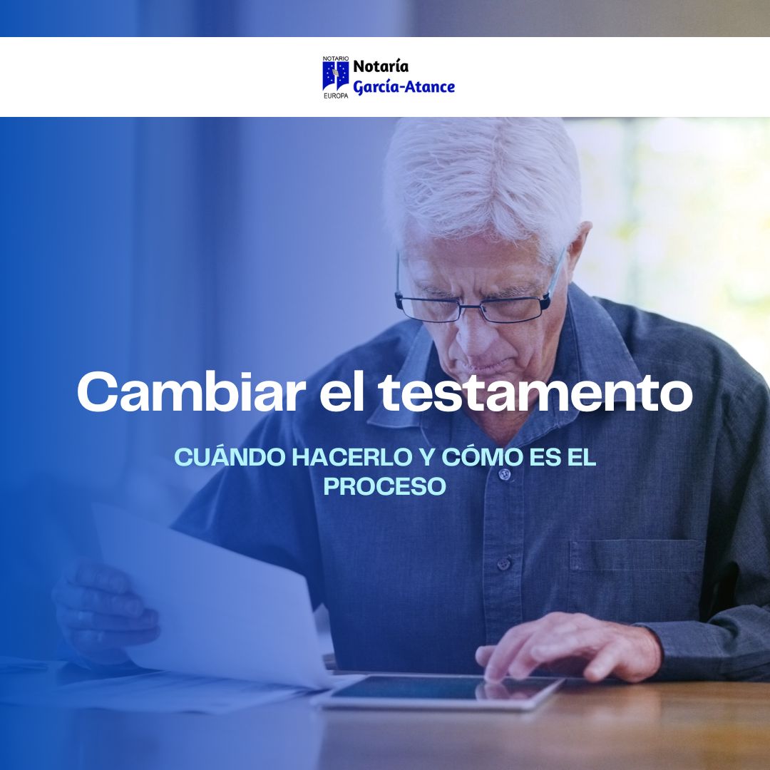 cambiar testamento