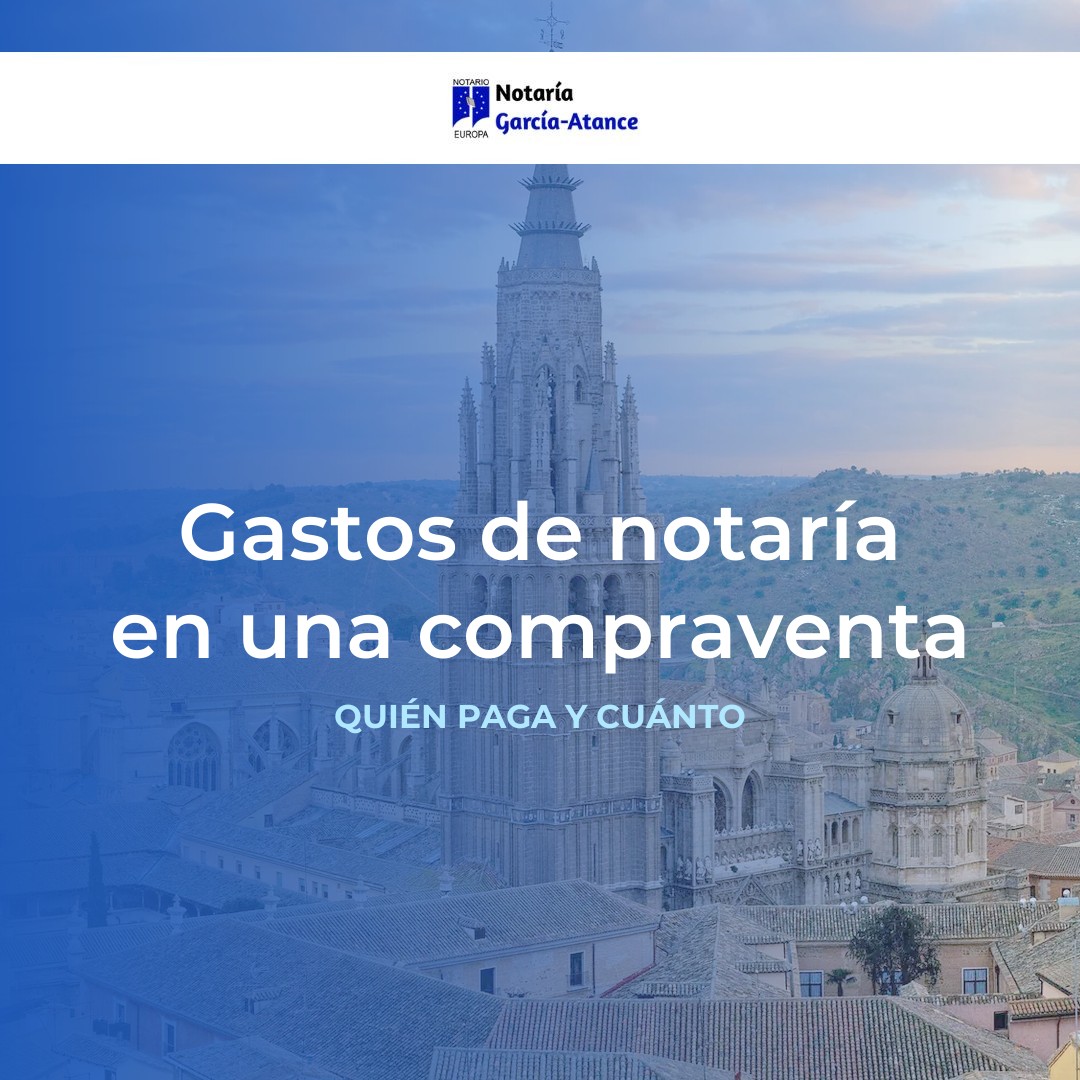 Gastos de notaría en una compraventa: quién paga y cuánto