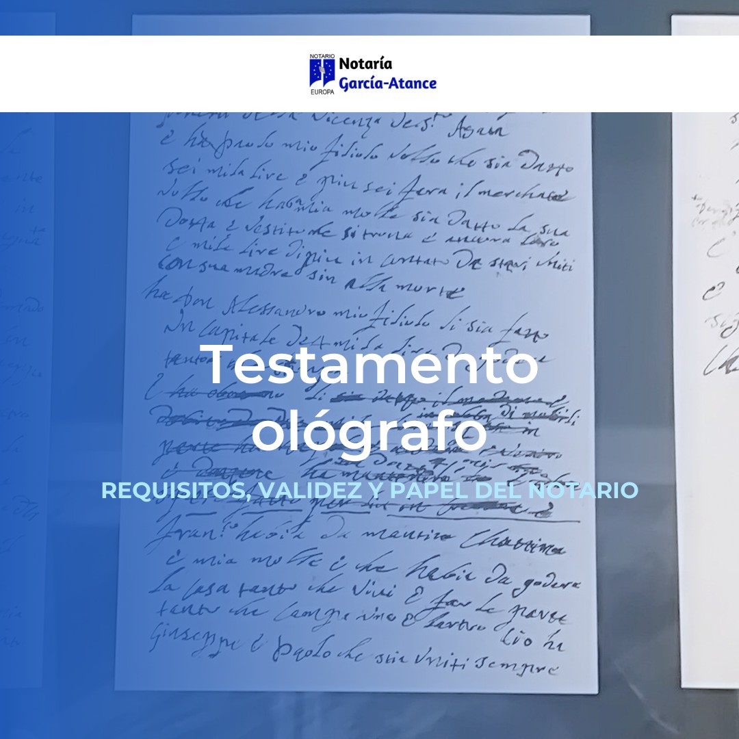 Testamento ológrafo de Antonio Stradivari (1729). Foto: Waltramp, Wikimedia Commons, CC BY-SA 4.0. Recortada.